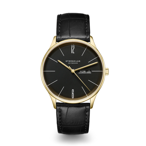 Berlin piano black — front view