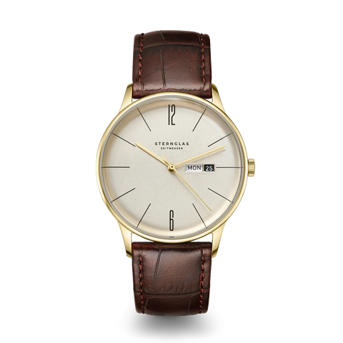 Berlin sepia gold — front view