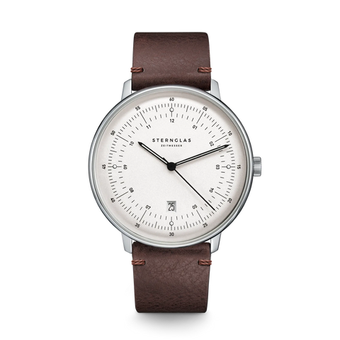 Hamburg silver — front view