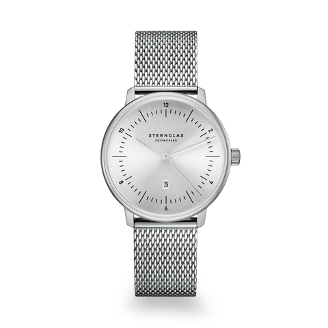 Naos XS Edition Elyra silver — front view