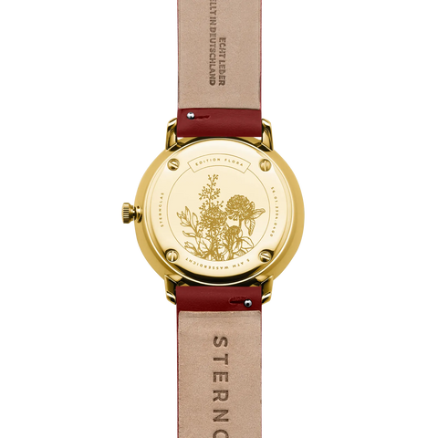 Naos XS Edition Flora hibiscus — case-back view