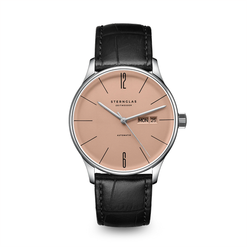 Berlin Automatik copper beige — front view