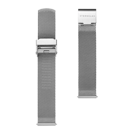 S03 MI01 milanaise silber 16mm strap image