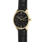 Berlin piano black — three-quarter view