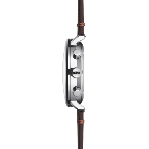 Hamburg Chrono silver — profile view