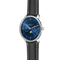 Naos Moonphase midnight blue — three-quarter view