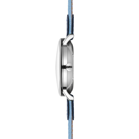 Lumatik light blue — profile view