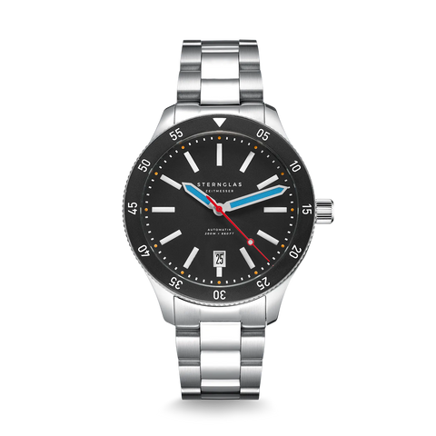 Marus 2.0 black red bracelet — front view