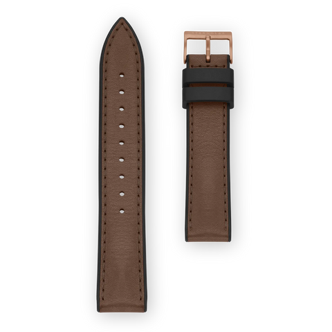 S03 HY04 Hybrid 20 dunkelbraun bronze (matt) frontal strap image