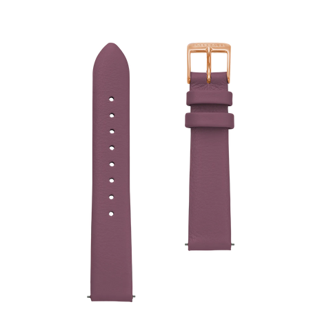 S03 KL15 Klassik Lavendel 16mm rosegold poliert strap image