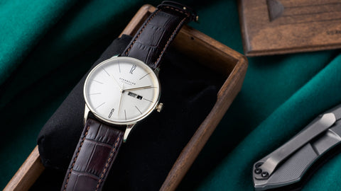 Berlin watch movement detail