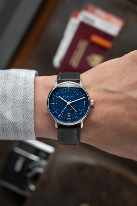 Naos Pro GMT Automatik Dark Blue watch strap